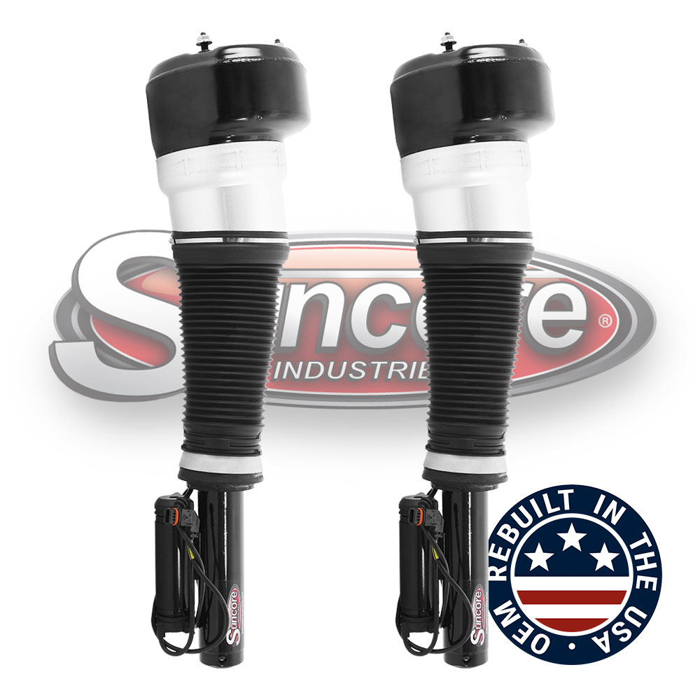 W221 Airmatic Suspension Remanufactured OEM Electronic Air Struts Front Pair - Mercedes-Benz S Class