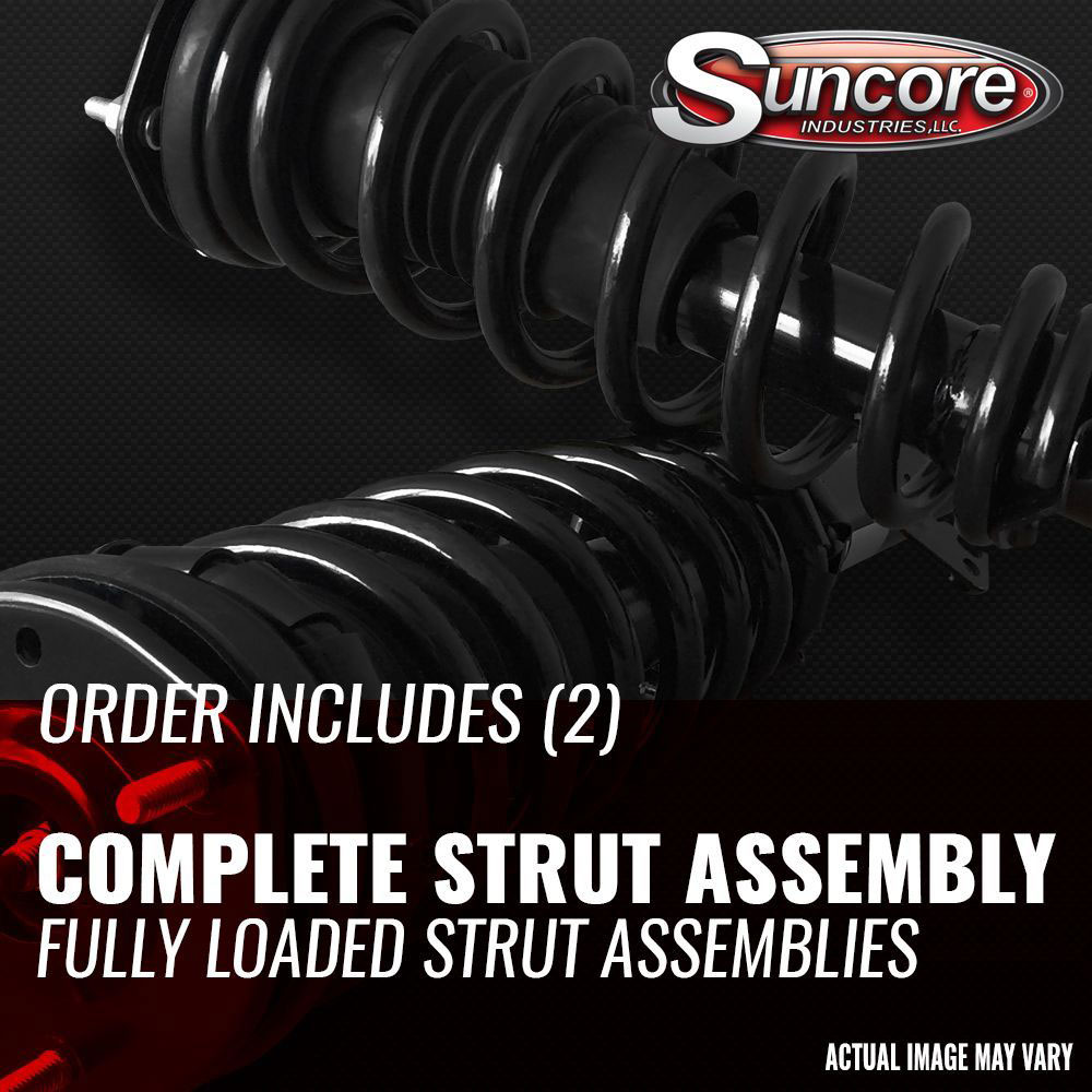 Complete Struts & Shocks Kit For Nissan Pathfinder 2005-2011 – 2 Front Assemblies & 2 Rear Shocks (EVERESTCO)