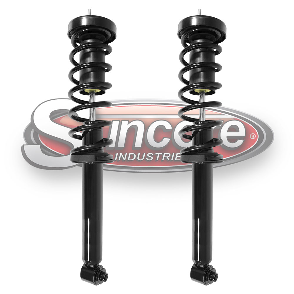 2001-2003 BMW 530i E39 Rear Quick Complete Strut & Coil Spring Assembly Pair