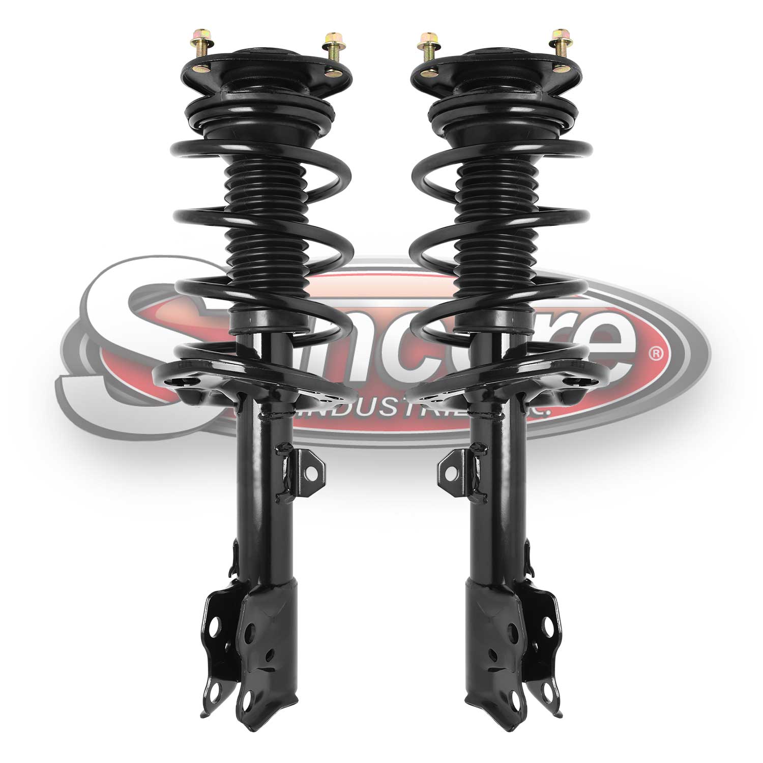 Front Pair of Quick Complete Strut & Spring Assemblies- 2014-2017