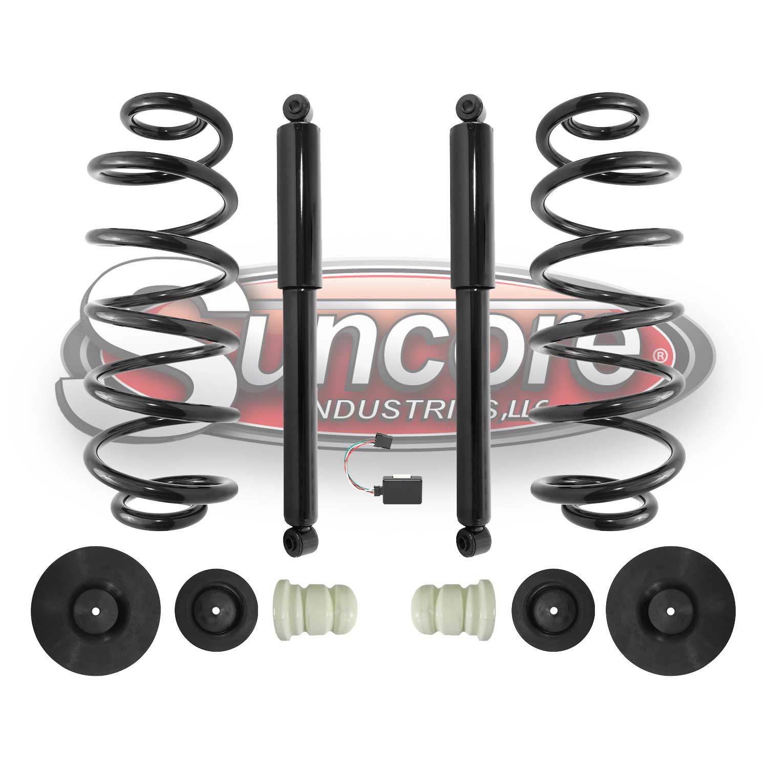 Rear Autoride Coil Spring & Shock Passive Conversion Kit - 2000-2006 Tahoe  Yukon Escalade (With Bypass Module)