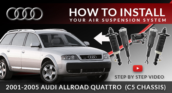 When Your Audi Allroad Quattro C5 Suspension Fails-Step by Step Troubleshooting, DIY Installation, Tips & Torque Specs