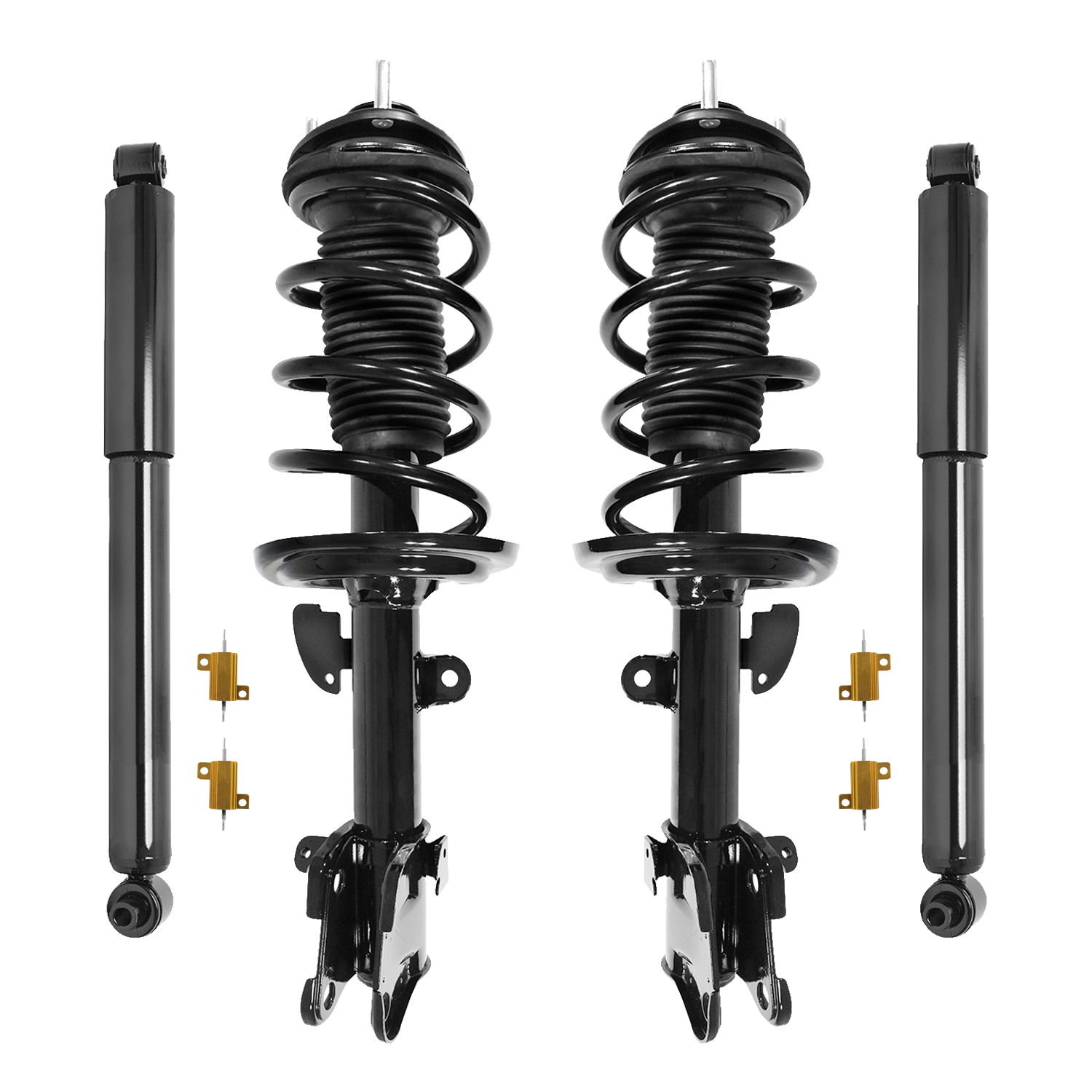 For Acura MDX 2007-2013 New Pair Front Complete Strut /& Spring Assembly DAC