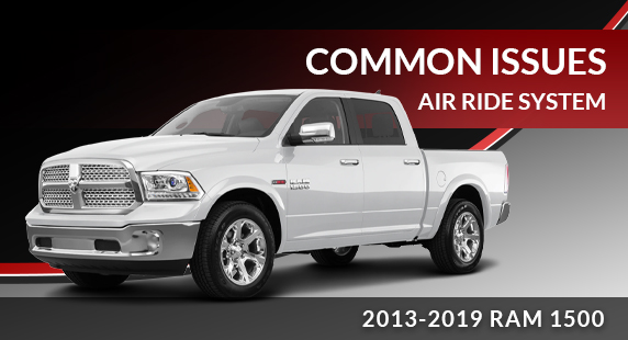 Diagnosing Common Issues with the 4-Corner Air Suspension System in the 2013-2019 RAM 1500