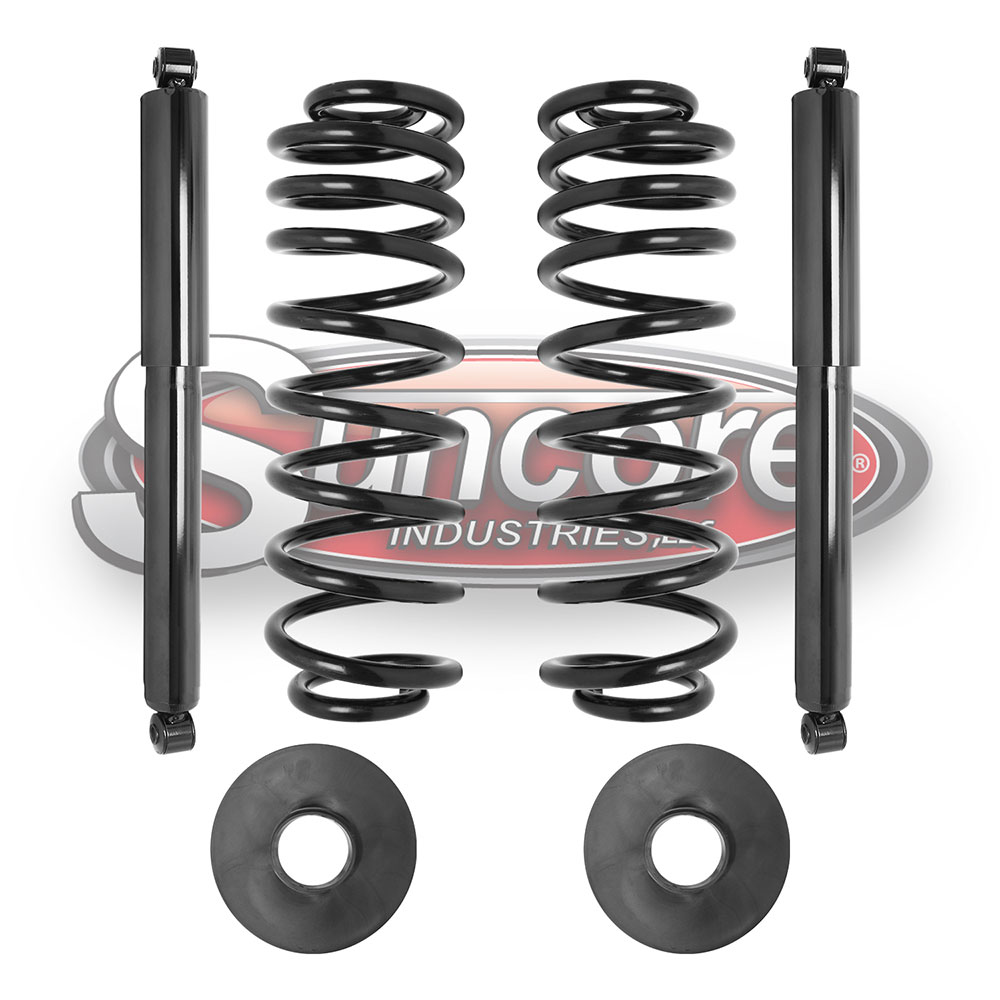 2WD Suspension Air to Coil Spring Conversion Kit with Gas Shocks Rear Pairs - Navigator & Expedition