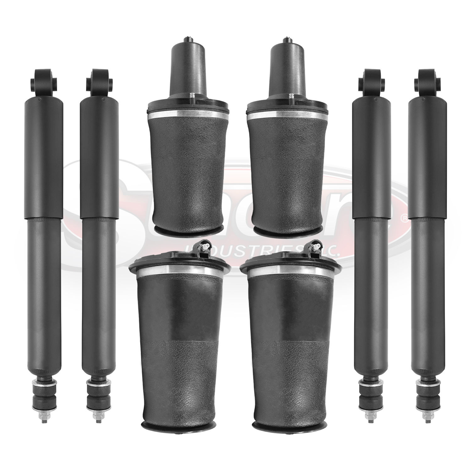 P38A Air Suspension Generation II Air Springs & Gas Shock Upgrade Kit