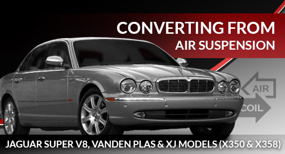 2004 to 2010 Jaguar XJ Suspension Conversion