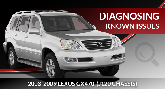 Lexus GX470 Air Suspension Diagnosis