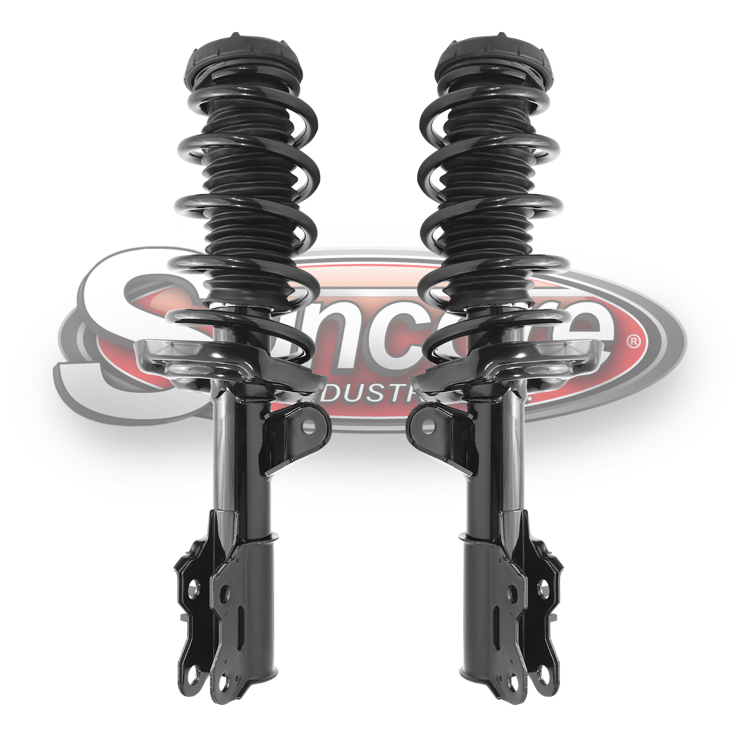 Front Pair Quick Complete Strut & Spring Assemblies for 15-17 Chevrolet Trax AWD 