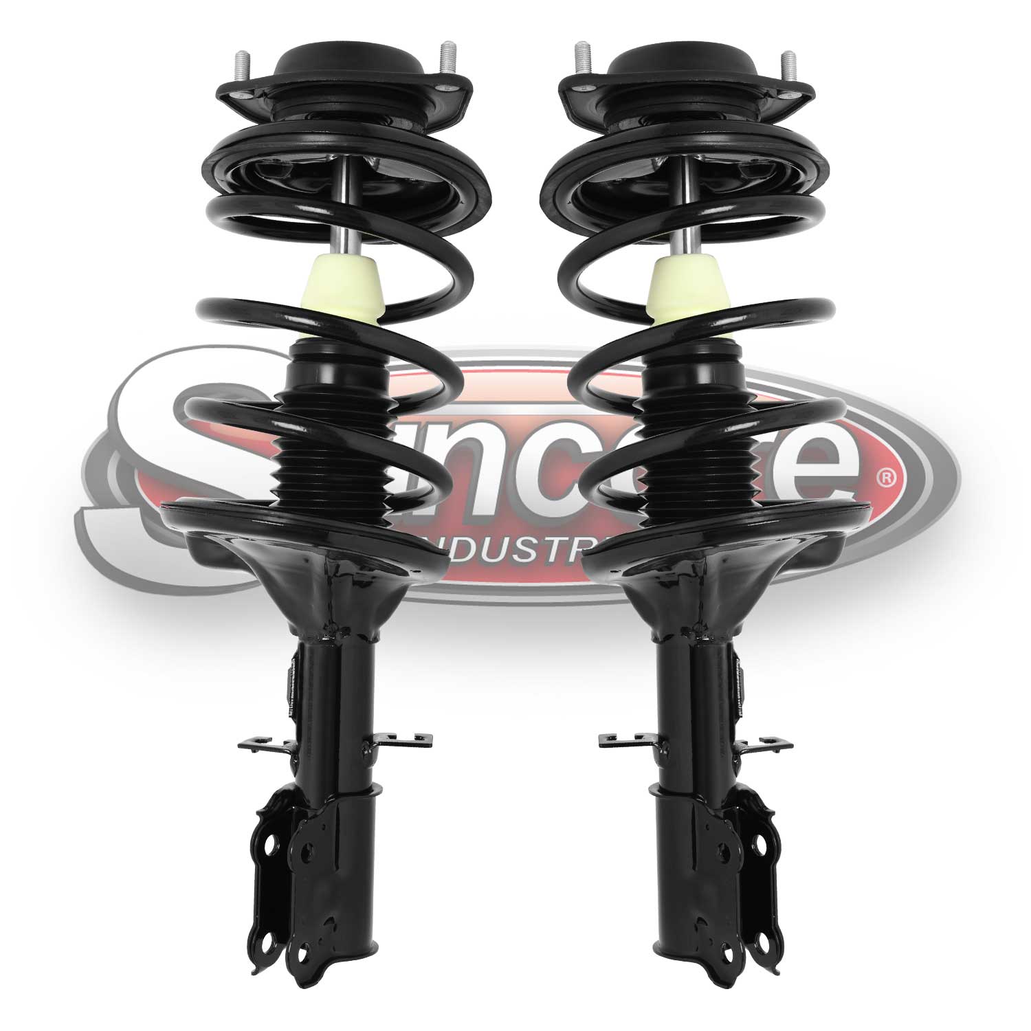 Front Quick Complete Strut & Spring Assemblies Compatible with 2004-2009 Kia Spectra Pair 