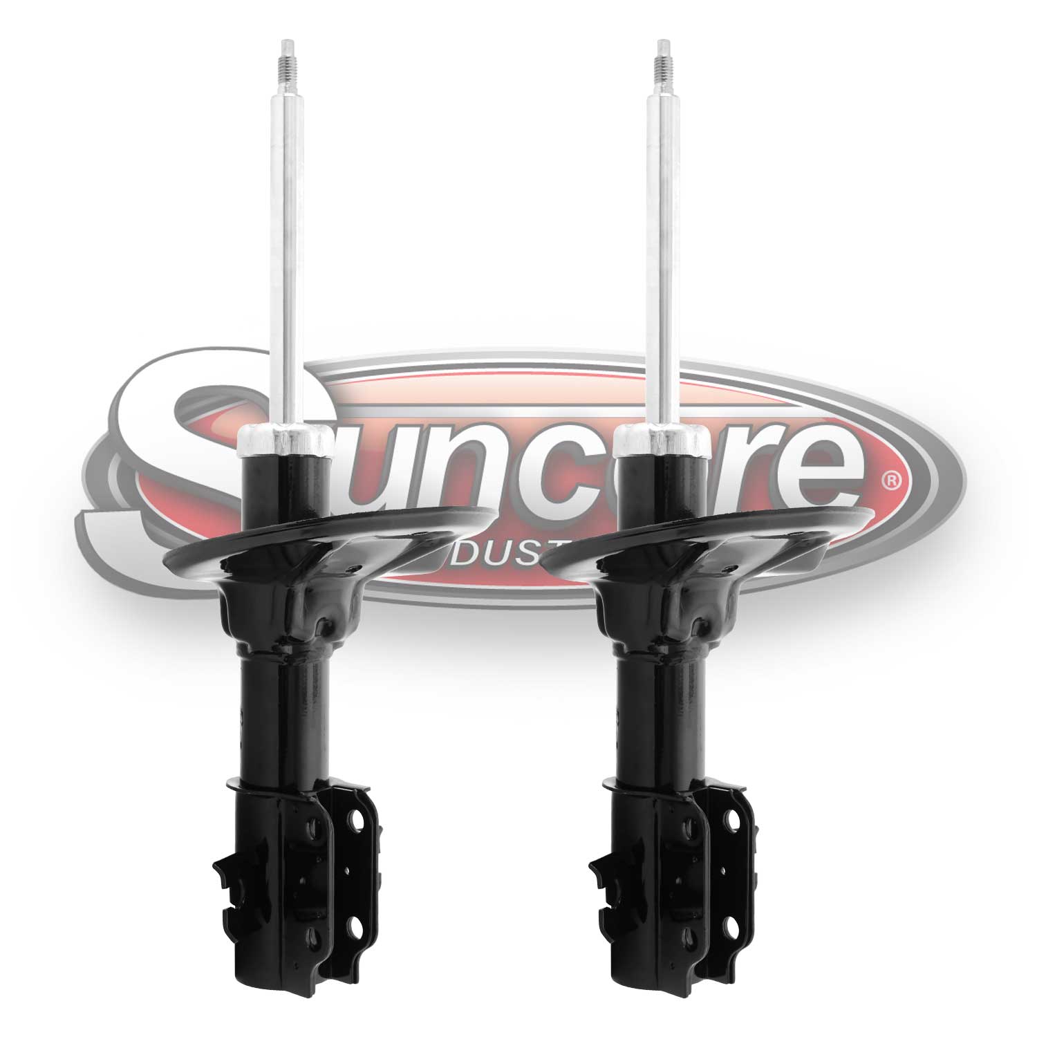 Pair of Front Suspension Bare Strut Assemblies - 1990-1996 Ford Mazda & Mercury