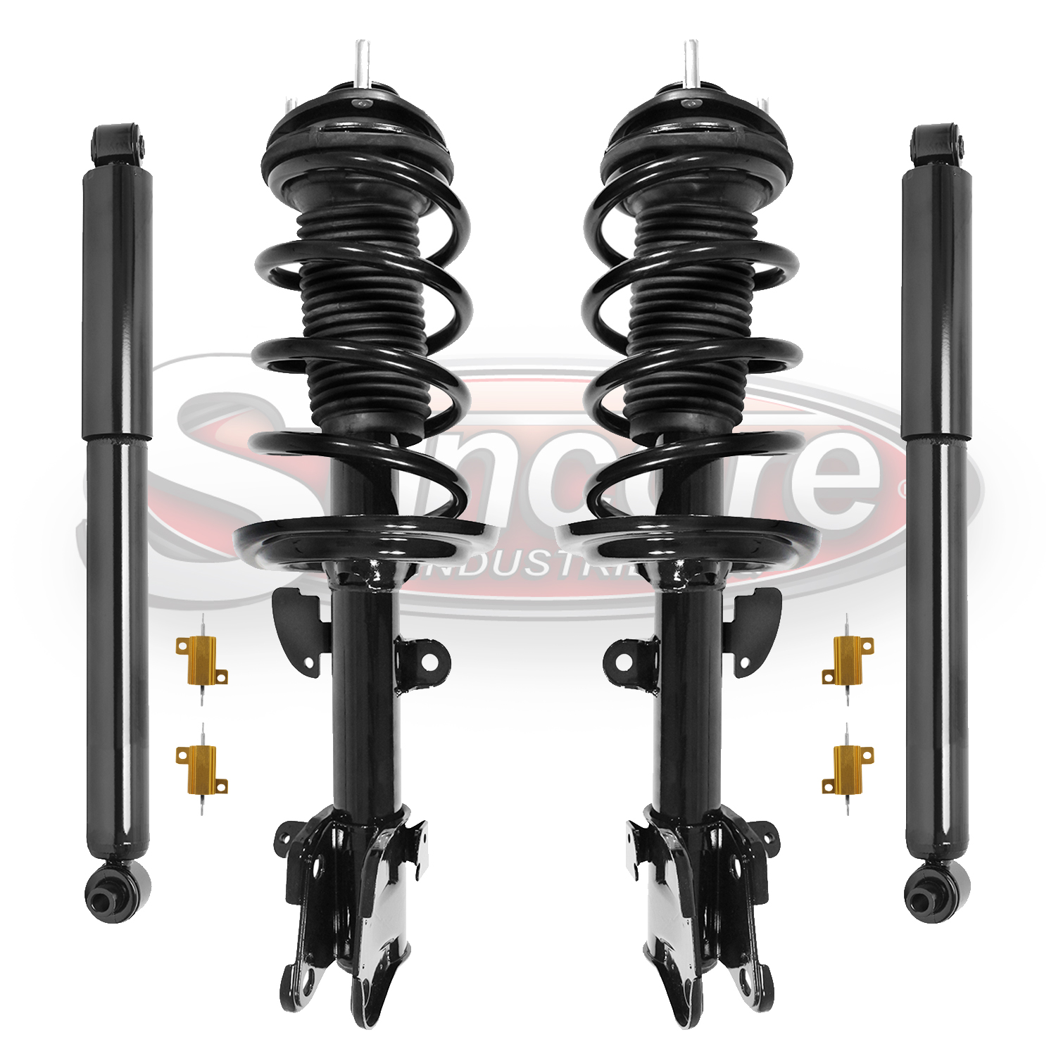 Front Shocks Struts Set of 2 Left Right Fits 20011-2013 Acura MDX 