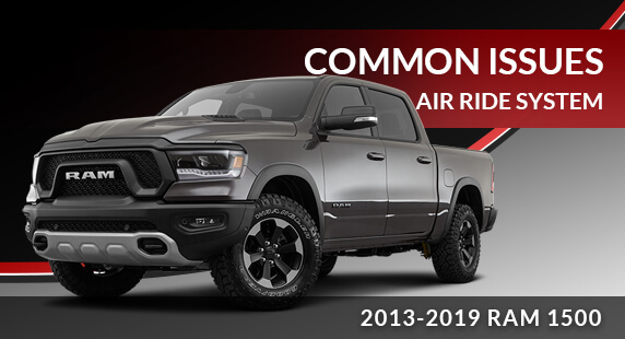 Diagnosing Common Issues with the 4-Corner Air Suspension System in the 2013-2019 RAM 1500