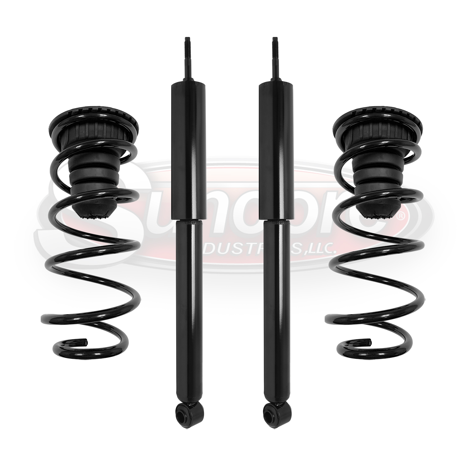 Rear Air Springs to Coil Springs Conversion Kit for 2005-2007 Toyota Sequoia